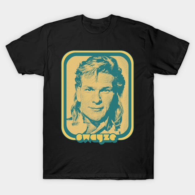 Patrick Swayze /// Retro 80s Fan Aesthetic Design T-Shirt by DankFutura